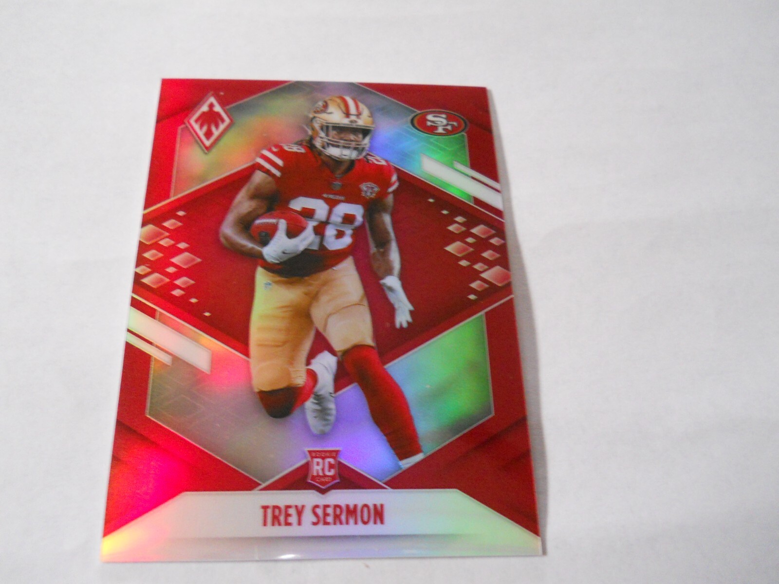 Trey Sermon Panini Phoenix #126 Red