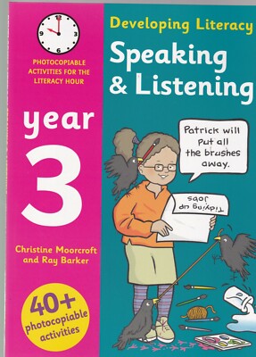 Speaking and Listening: Year 3 English Learning Developing Literacy Book