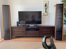 A Pair of Martin Logan SL3 loudspeakers