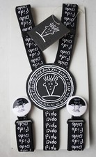 VERY RARE VINTAGE 1985 FIDO DIDO SUSPENDERS BRACES UFS INC BRAND NEW NOS