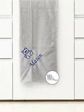 Personalised Waffle Blanket Luxury Soft Name & Design - Baby Kids Toddler Gift
