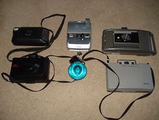 Vintage Polaroid Captiva SLR SE, J66 Instant Camera, One600, The Reporter, 220