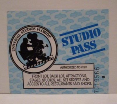 universal studios theme orlando park ticket studio fl admission 1995 pass child