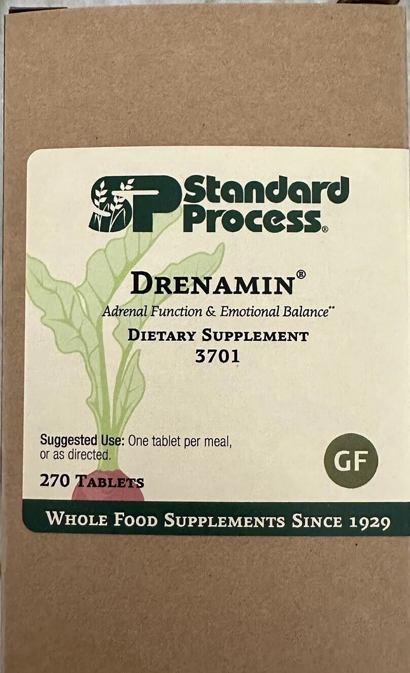 Standard Process Drenamin 270 Tablets Exp. 7/2025 FRESHEST DATE! eBay