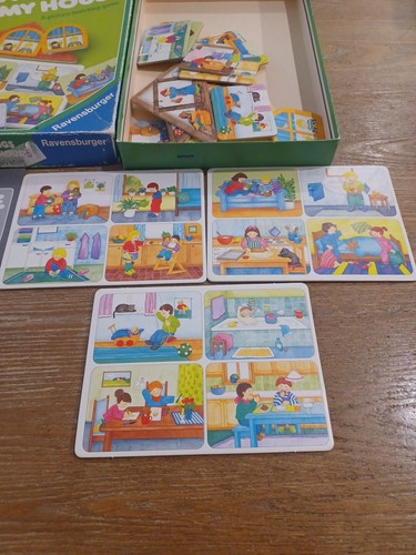 De colección Things in My House - Ravensburger - COMPLETO - Juego a juego de imágenes 1993 - Imagen 4 de 7