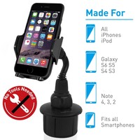 Macally Adjustable Automobile Cup Holder Phone Mount For I... New, Free Shipping Macally Adjustable Automobile Cup Holder Phone Mount For I... New, Free Shipping