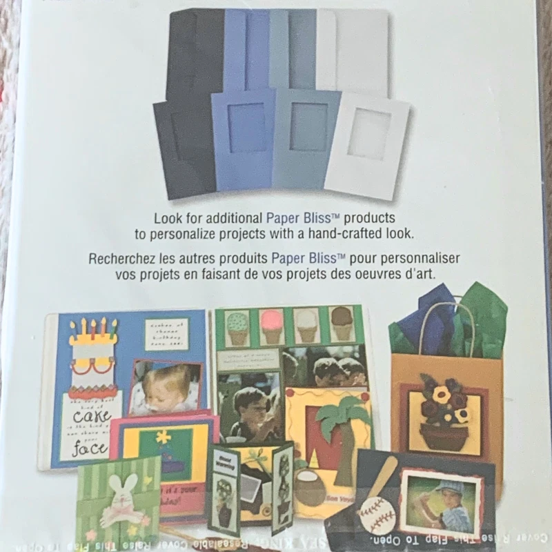 Blue Paper Bliss Die Cut Window and Envelopes  8 Count Envelopes to Embellish - Image 3 of 3