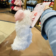 Disney autentico 2024 costume marie coda di gatto peluche shanghai disneyland