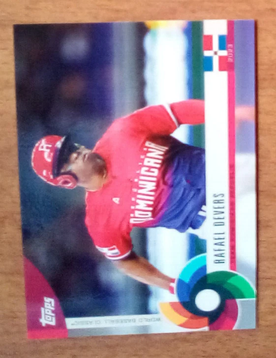 Topps World Baseball Classic Global Stars Rafael Devers #42 2023