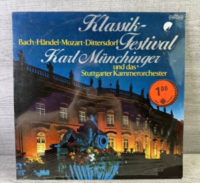 Bach, Handel, Mozart, Dittersdorf Klasik Festival 33RPM Vinyl 091323ASR Sealed