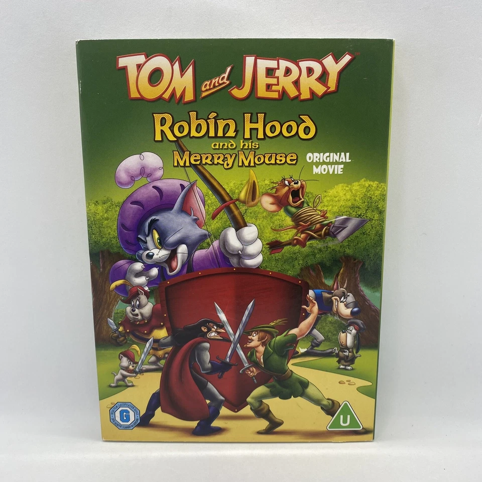 Tom & Jerry DVD Region 2 PAL Free Tracked Post Wizard Oz Robin Hood Spy Quest - Image 2 of 4