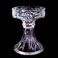 WATERFORD Marquis UNITY CANDLE HOLDER, Cut Crystal, 5 1/4 in, Genuine