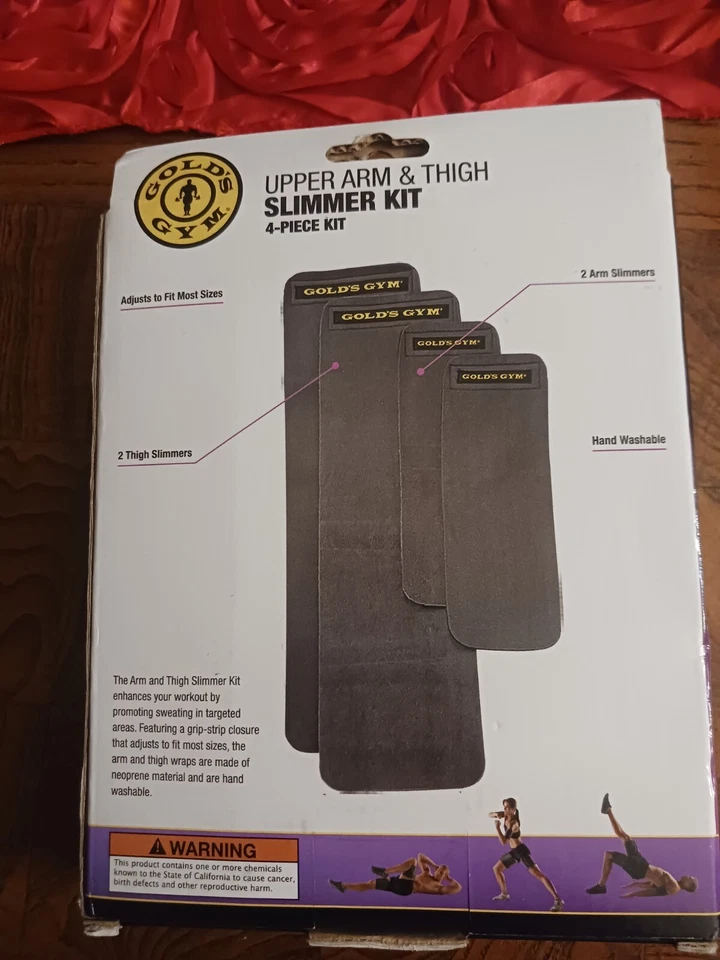 Nuevo Golds Gym (kit de 4 piezas) Kit de adelgazamiento superior brazo y muslo Foto 2 de 3