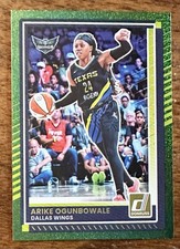 2025 WNBA Donruss Basketball Green Shimmer - Arike Ogunbowale Dallas Wings