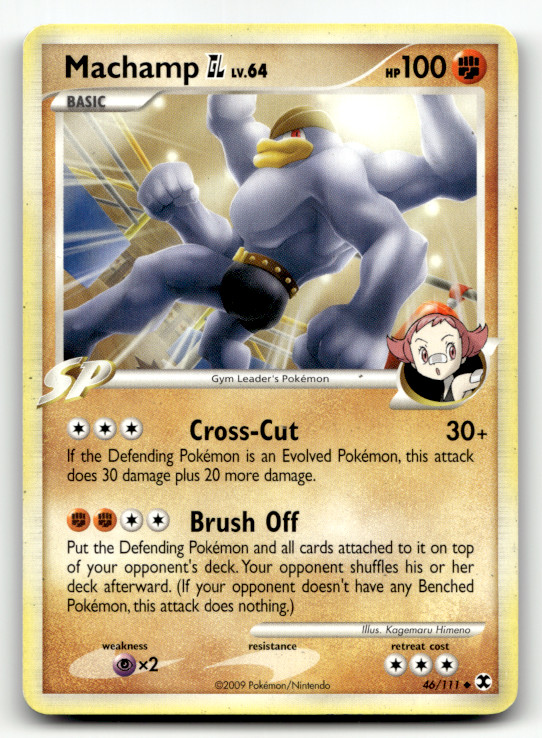 Machamp GL 46/111 Normal Uncommon Rising Rivals LP
