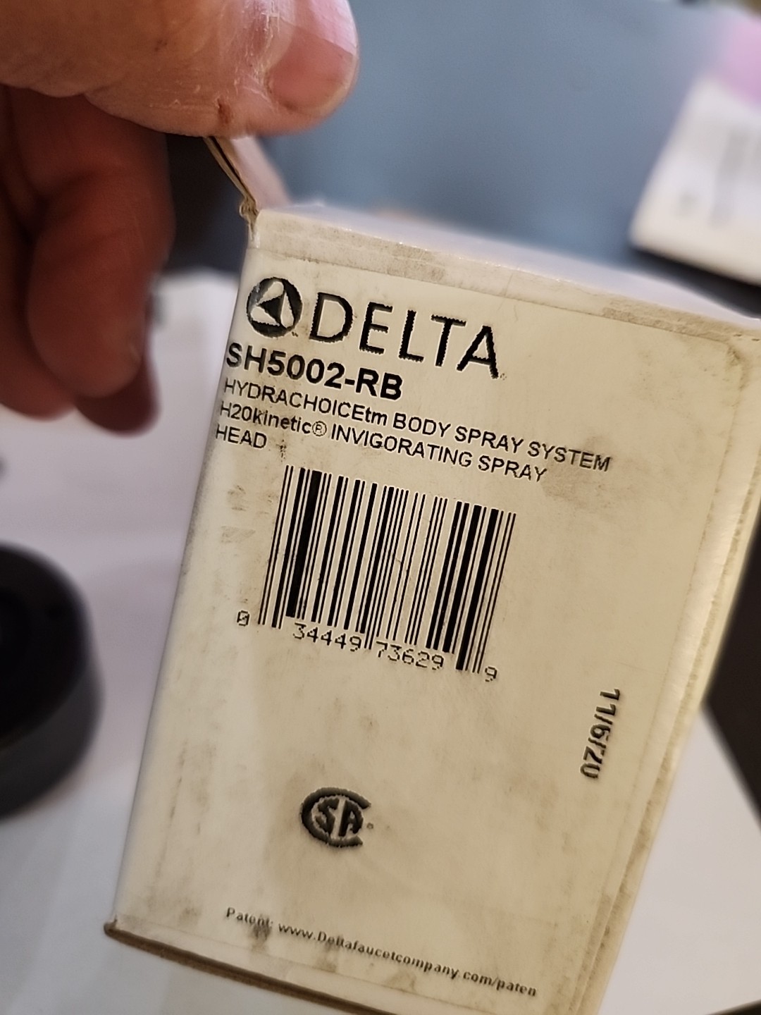DELTA SH5002-RB HydraChoice Body Spray  - Free Shipping