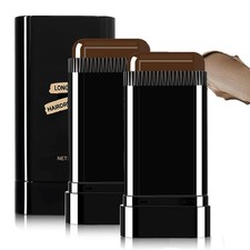 2Pack Safe and Convenient Comb Hair Dye, Portable Dye Brown 2pcs