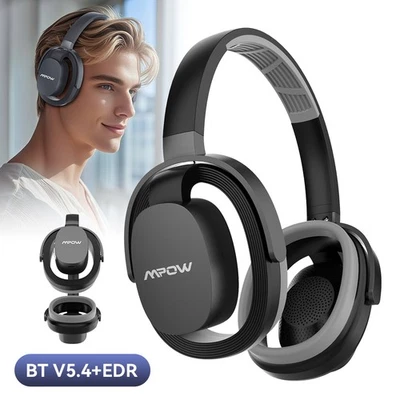 Mpow Bluetooth-Over-Ear Kopfhörer Faltbares HiFi-Stereo-Headset mit Mikrofon