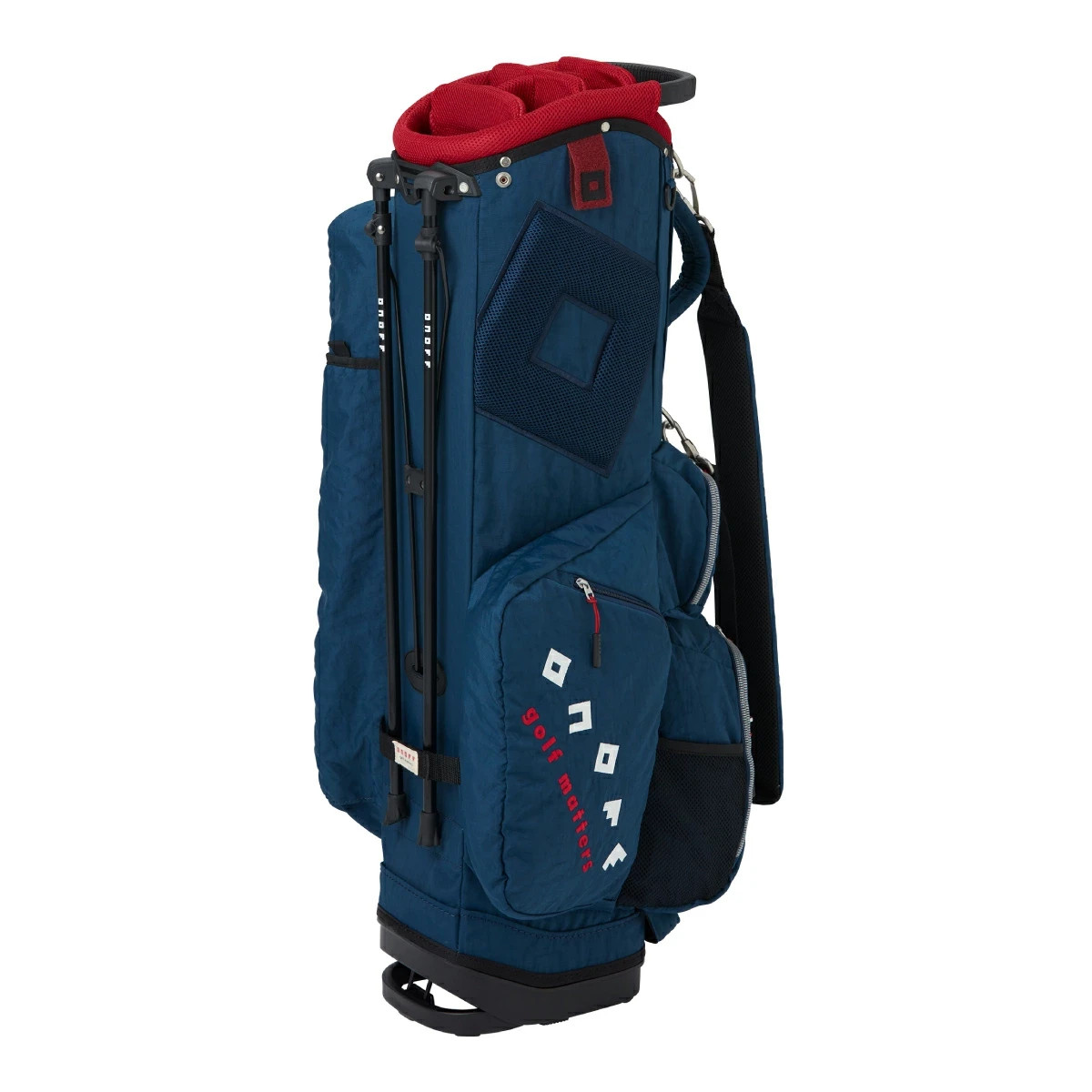 ONOFF Golf Carry Stand Bag 9 × 47 in 6-way Divider Lightweight