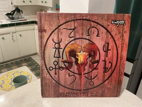 Heavy Metal Vinyl Lot of 7 Van Halen Dokken Slayer Sabbath Scorpions