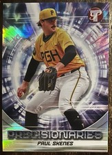 Paul Skenes 2025 Topps Pristine Precisionaries Pirates PR-1 + Titans of Game lot