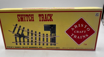 Aristo-Craft Trains #1 Gauge G Scale Remote Right Switch Track 11205