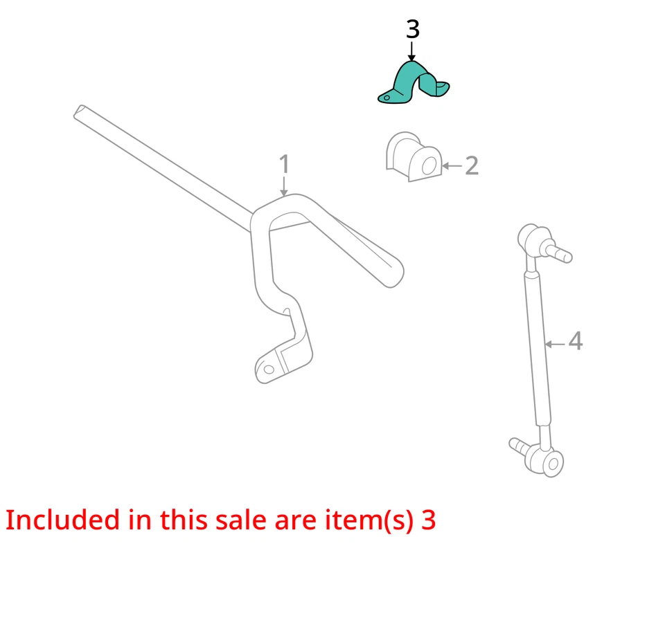 SE ADAPTA A 2003-2010 PONTIAC VIBRA ABRAZADERA FRT PUÑALADA SHF INSL 88970147 - NUEVO FABRICANTE DE EQUIPOS ORIGINALES 88970147 Foto 2 de 3