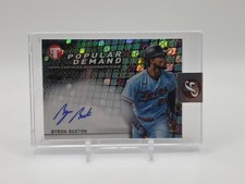 2022 Topps Pristine Popular Demand Auto Byron Buxton #PDA-BB Auto