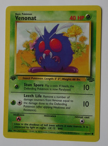 Venonat 63/64 Jungle 1st Edition