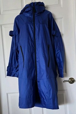 Adidas by Stella McCartney Ripstop Hooded Raincoat Sz 2XS Equals US Size 00