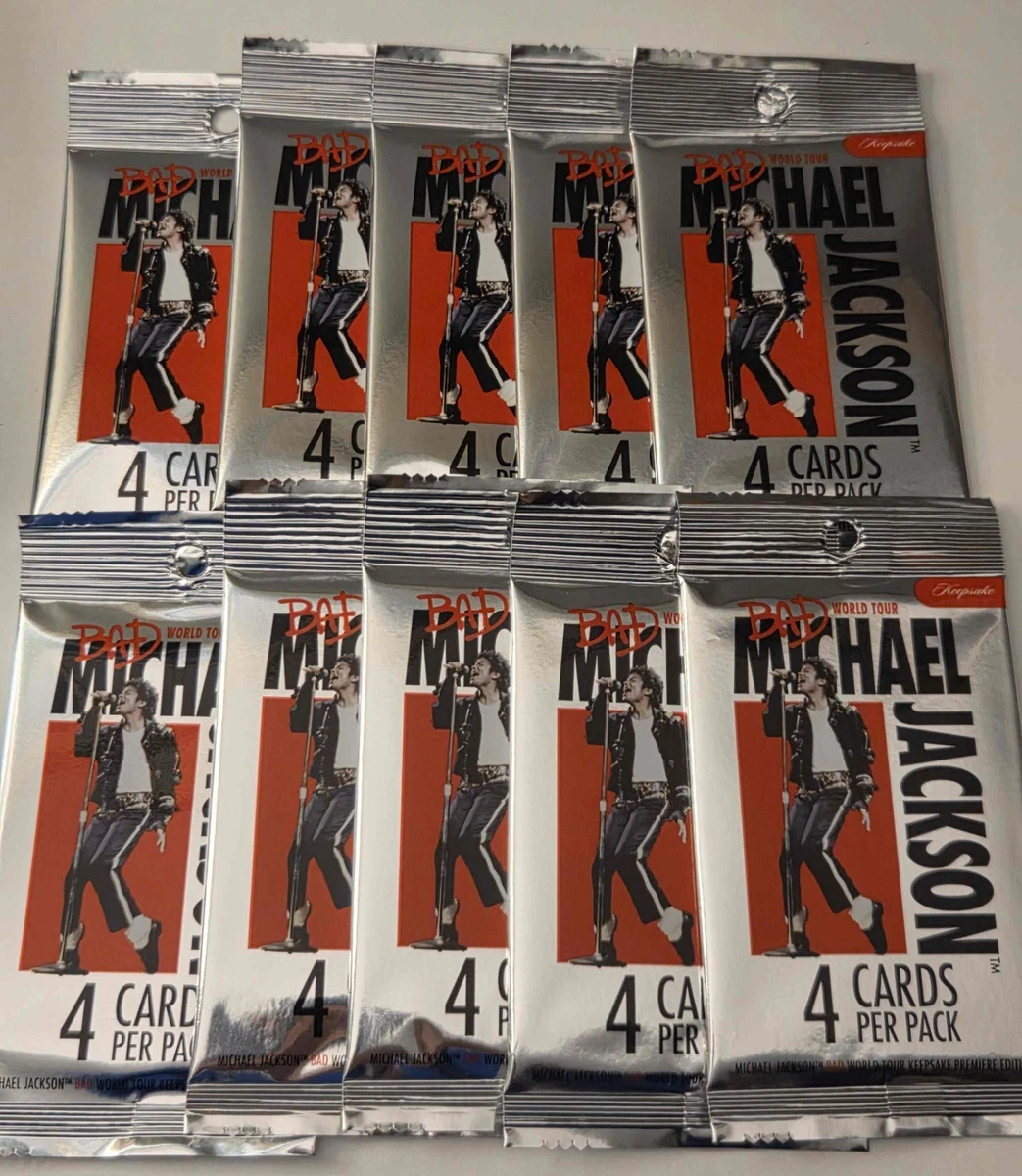 25+ Michael Jackson Trading Cards Memorabilia for sale | Updated