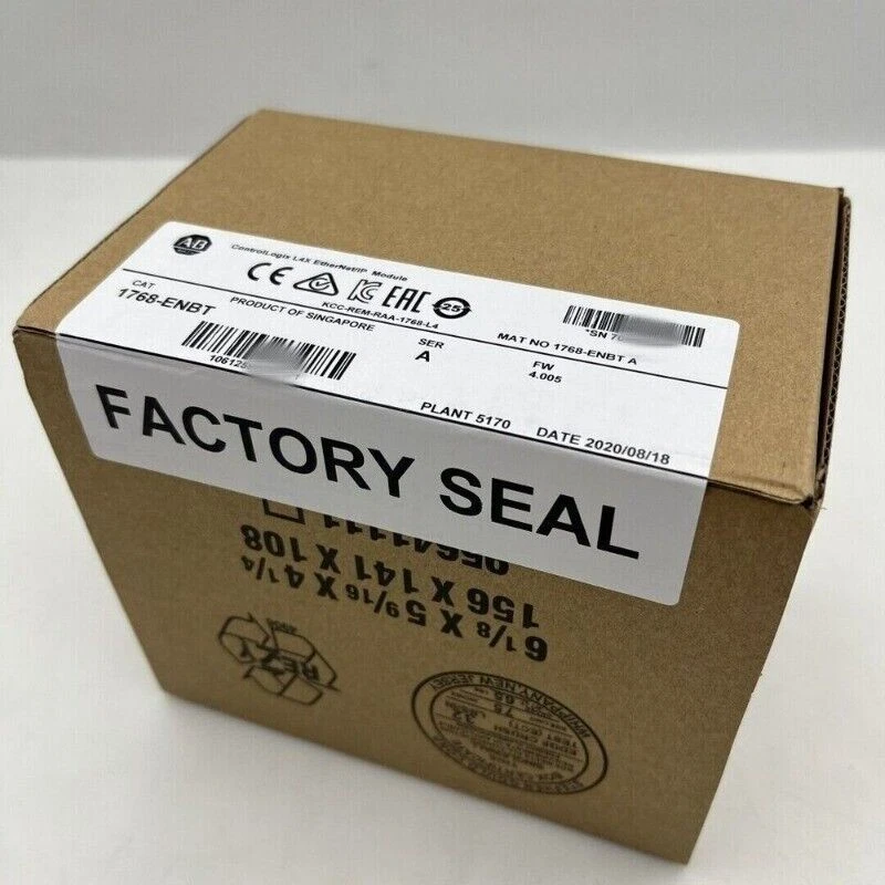 AB 1768-ENBT 1768ENBT SER A EtherNet/IP Communication Module New Factory Sealed - Image 2 of 4