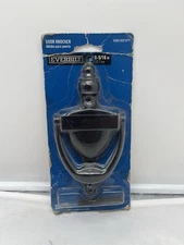 Overbuilt Door Knocker 6 5/16 Inch Black (bronze Finish) New ( Read )