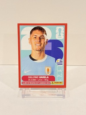 2026 FIFA World Cup Panini Sticker RED Guillermo Varela URU 8 USA Edition