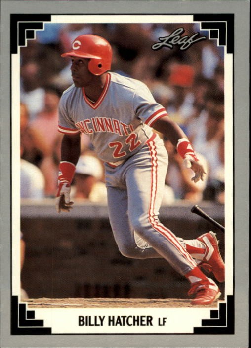 1991 Leaf #205 Billy Hatcher - BB