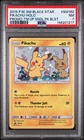 2019 POKEMON SM BLACK STAR PROMO TEAM UP SINGLE PACK BLISTERS PIKACHU-HOLO PSA 7