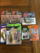 MIXED LOT OF Bass Baits V&M, Googan, Luck E Strike, Spearpoint NEW UNOPENED