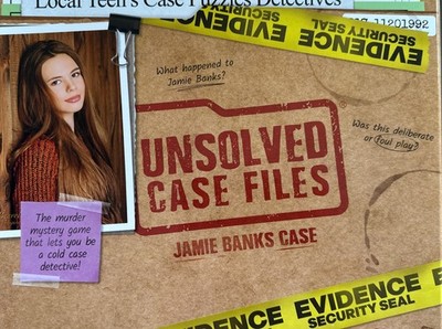 Unsolved Case Files Game Jamie Banks Pressman Games Open Box