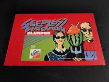 7-Eleven Slurpee Flavor Card 1994 Fanta SEEDLESS WATERMELON with Ma & Pa   Rare!