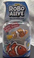 ZURU Robo Alive Water Activated Clownfish, Nemo Real-Life Robotic Pets! NEW!