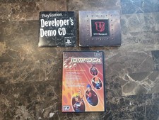 PlayStation 1 PS1 Developer's Demo Disc + Jampack 2002+ Playstation Undergound