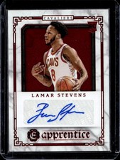 2020-21 Chronicles Lamar Stevens Apprentice Signatures Red Auto RC #APR-LST