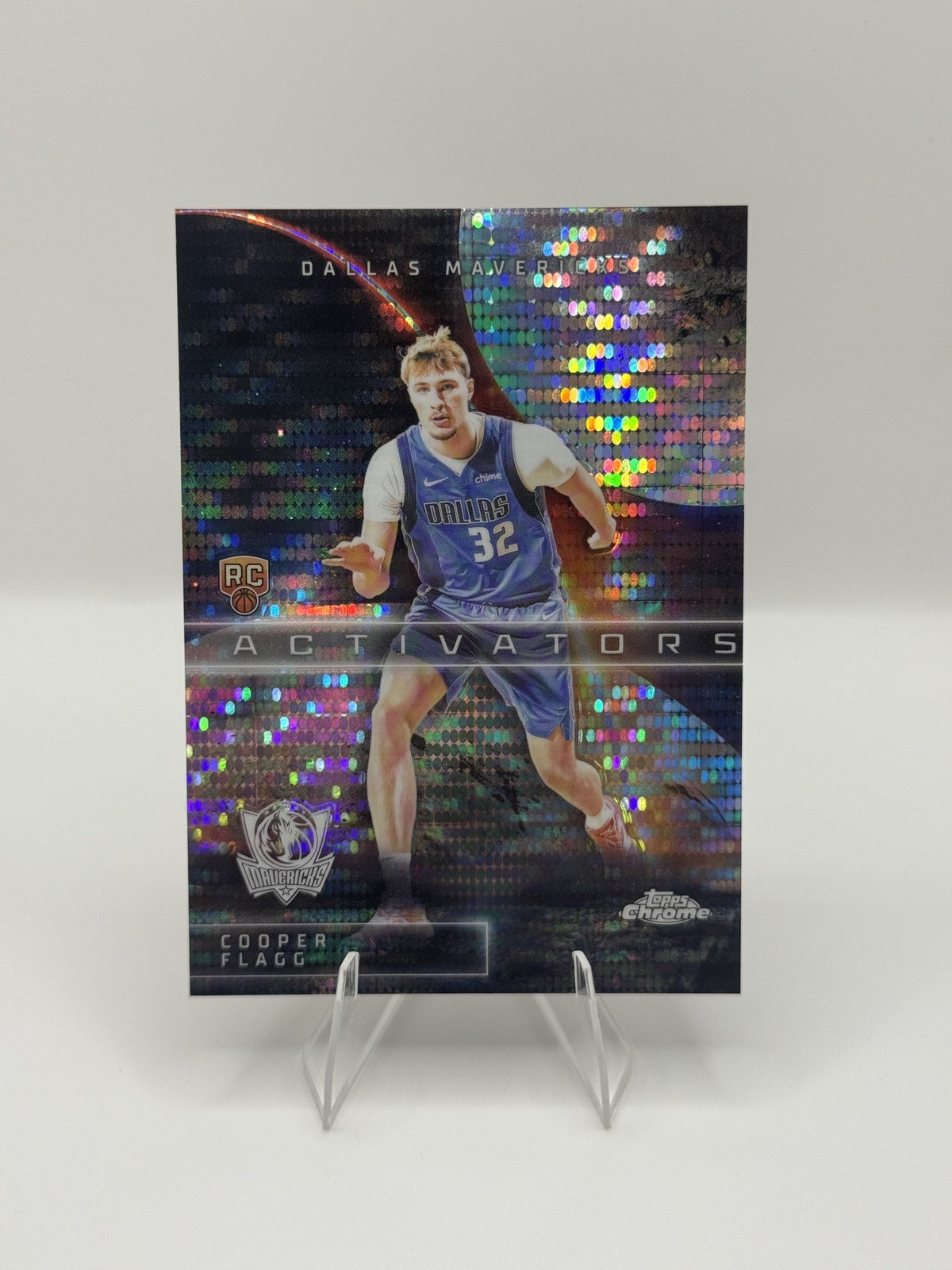 COOPER FLAGG 2025-26 Topps Chrome Activators PULSAR Rookie Mavericks #AC-11 SP