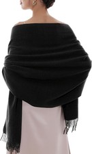 RIIQIICHY Women's Scarf Pashmina Shawls and Wraps for Evening Dress Bridesmaid W