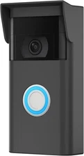 Silicone Case for Ring Video Doorbell 2nd Gen & Battery Plus – Black 