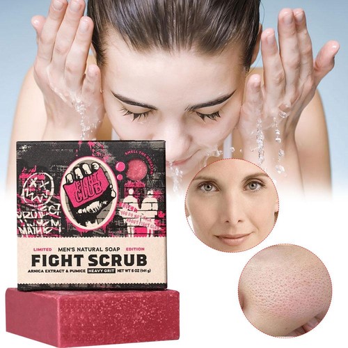 Dr. Squatch Edición Limitada EXFOLIANTE DE LUCHA Barra de Jabón Natural Mischief & Mayhem Scent☄ - Imagen 5 de 8
