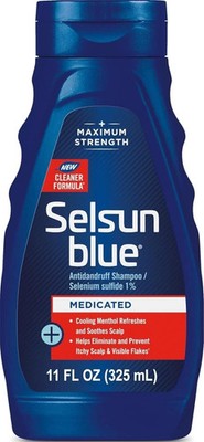Selsun Blue Anti-Schuppen Shampoo 11oz 325ml Selensulfid 1% Menthol