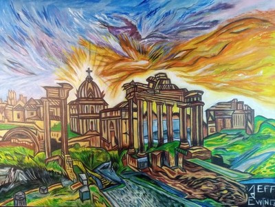 ''Rome Wasn't Built In A Day'' Painting By Jeff Ewing