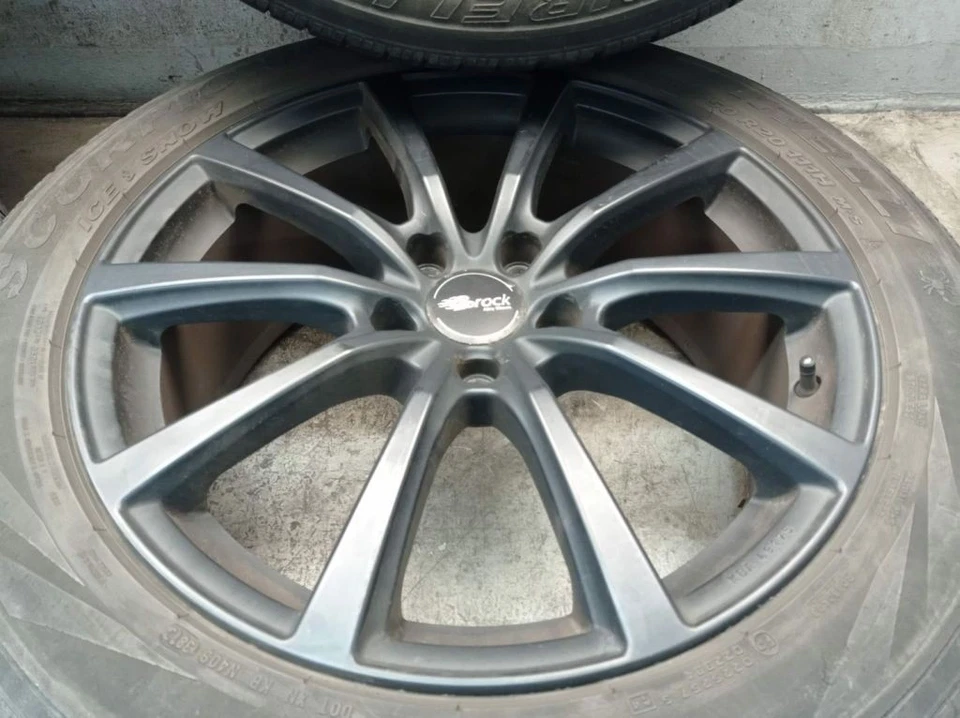 JEEP Cherokee WK Winterkomplettradsatz Alufelge 265/50 R20 111H Brock KBA 49175 - Bild 4 von 4