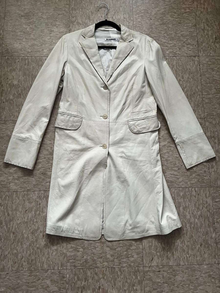 Jil Sander Leather Outer Shell Coats, Jackets & Vests for Women